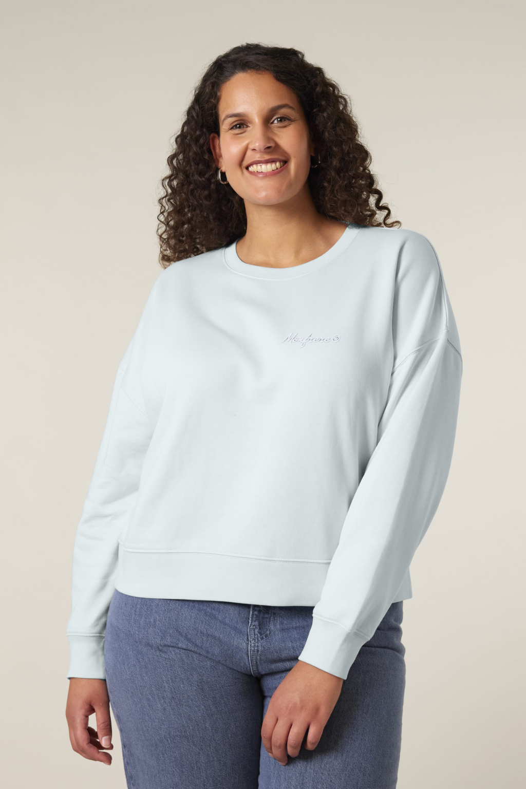 White Label Stick Damen-Rundhals-Sweatshirt