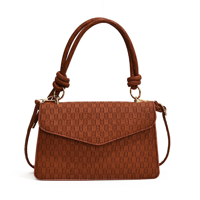 Sac à main mode femme à une épaule de couleur unie