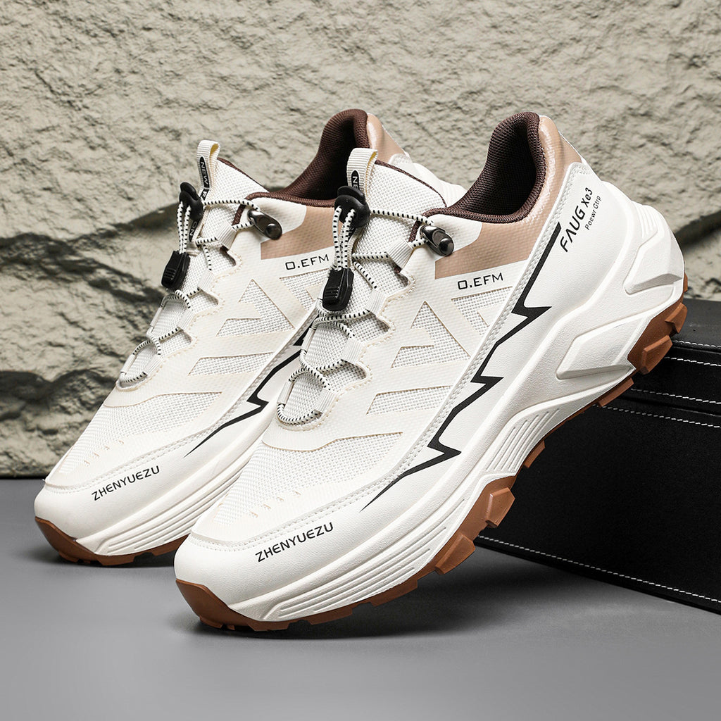 Herren Colorblock Sneaker Outdoor Freizeit Bergsteigen Wandern Lauf-Sportschuhe