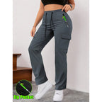 Damen Retro Freizeithose mit großen Taschen
