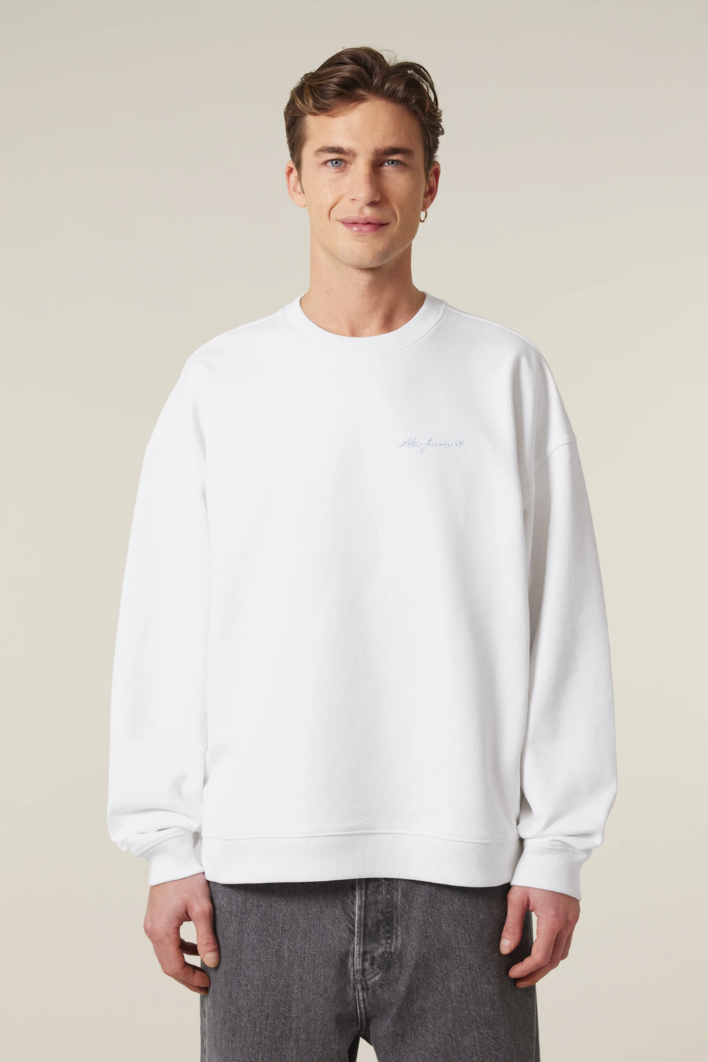 White Label Stick Oversize-Rundhals-Sweatshirt