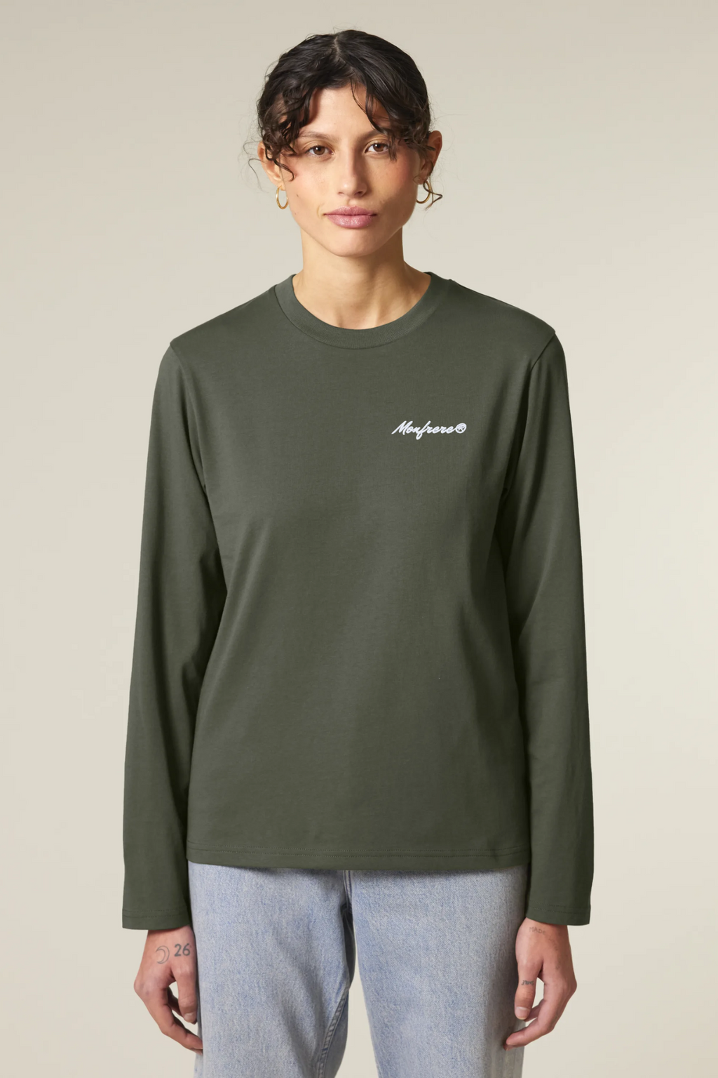 White Label Stick Unisex-Langarmshirt