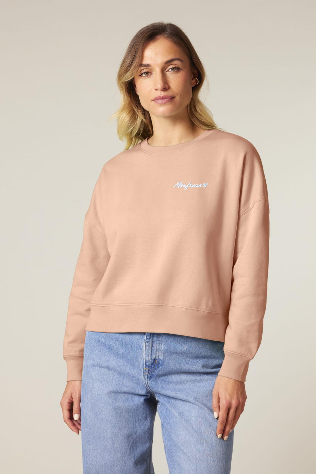 White Label Stick Damen-Rundhals-Sweatshirt
