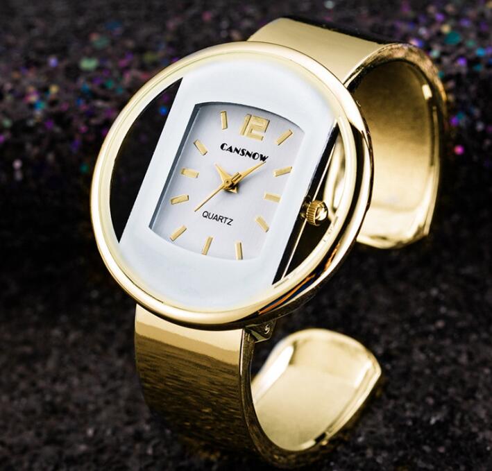 Montre Femme Nouvelle Marque De Luxe Bracelet Montre Cadran Or Argent Robe Femme Montre À Quartz Bayan Kol Saati