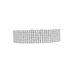 Mode Frauen Full Crystal Strass Choker Halskette Hochzeit Schmuck Choker Halsketten Für Frauen