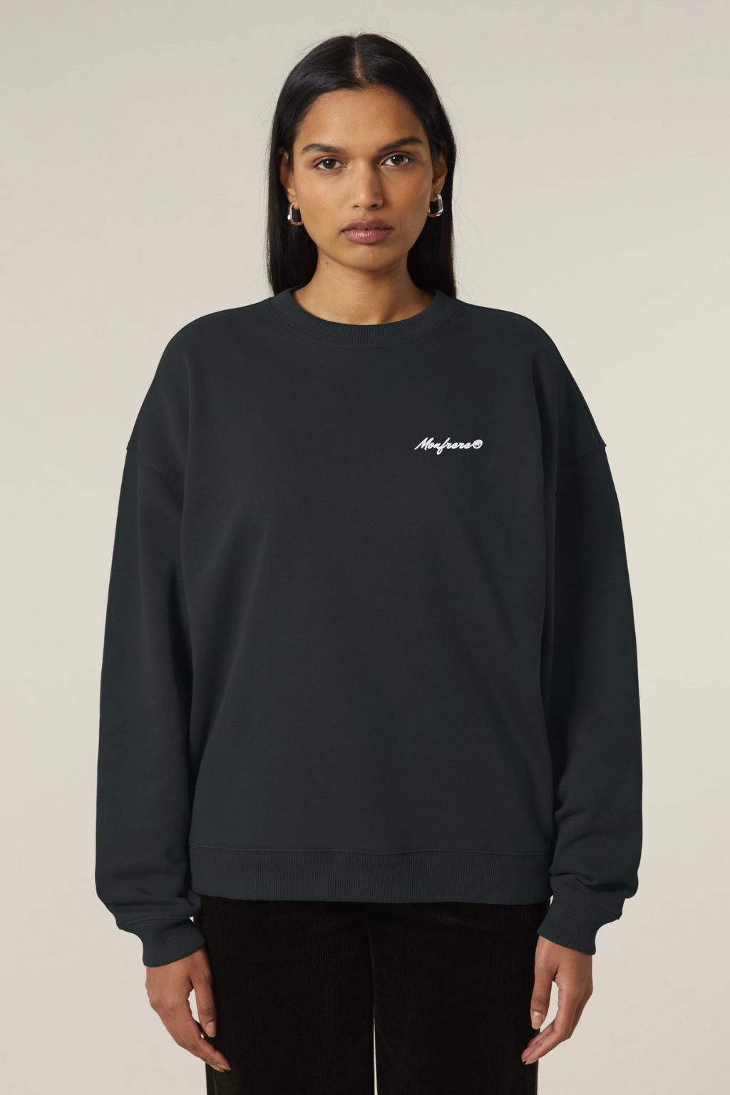 White Label Stick Oversize-Rundhals-Sweatshirt