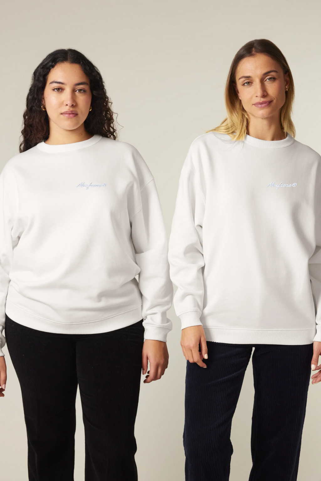 White Label Stick Oversize Damen Crewneck Sweatshirt