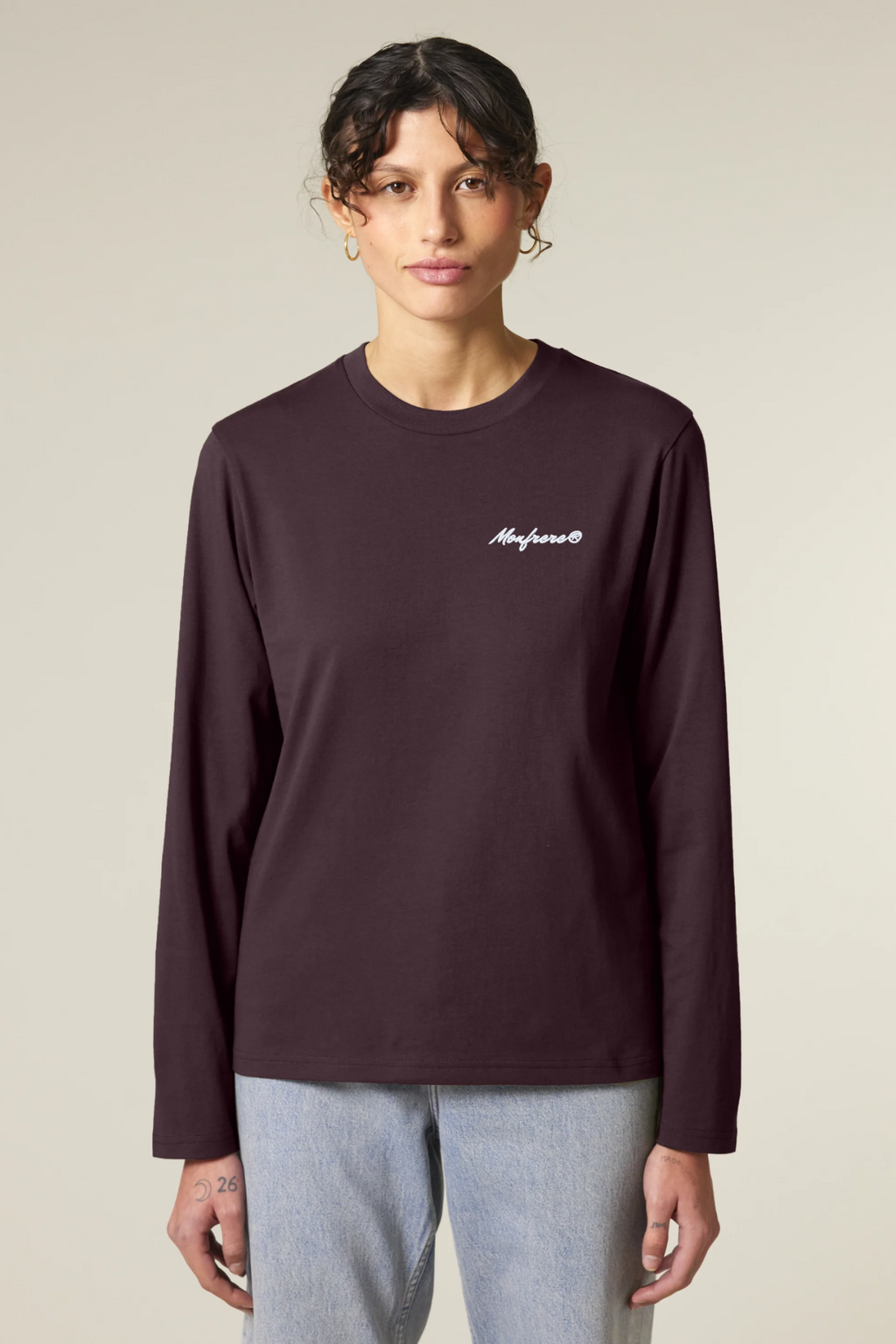 White Label Stick Unisex-Langarmshirt