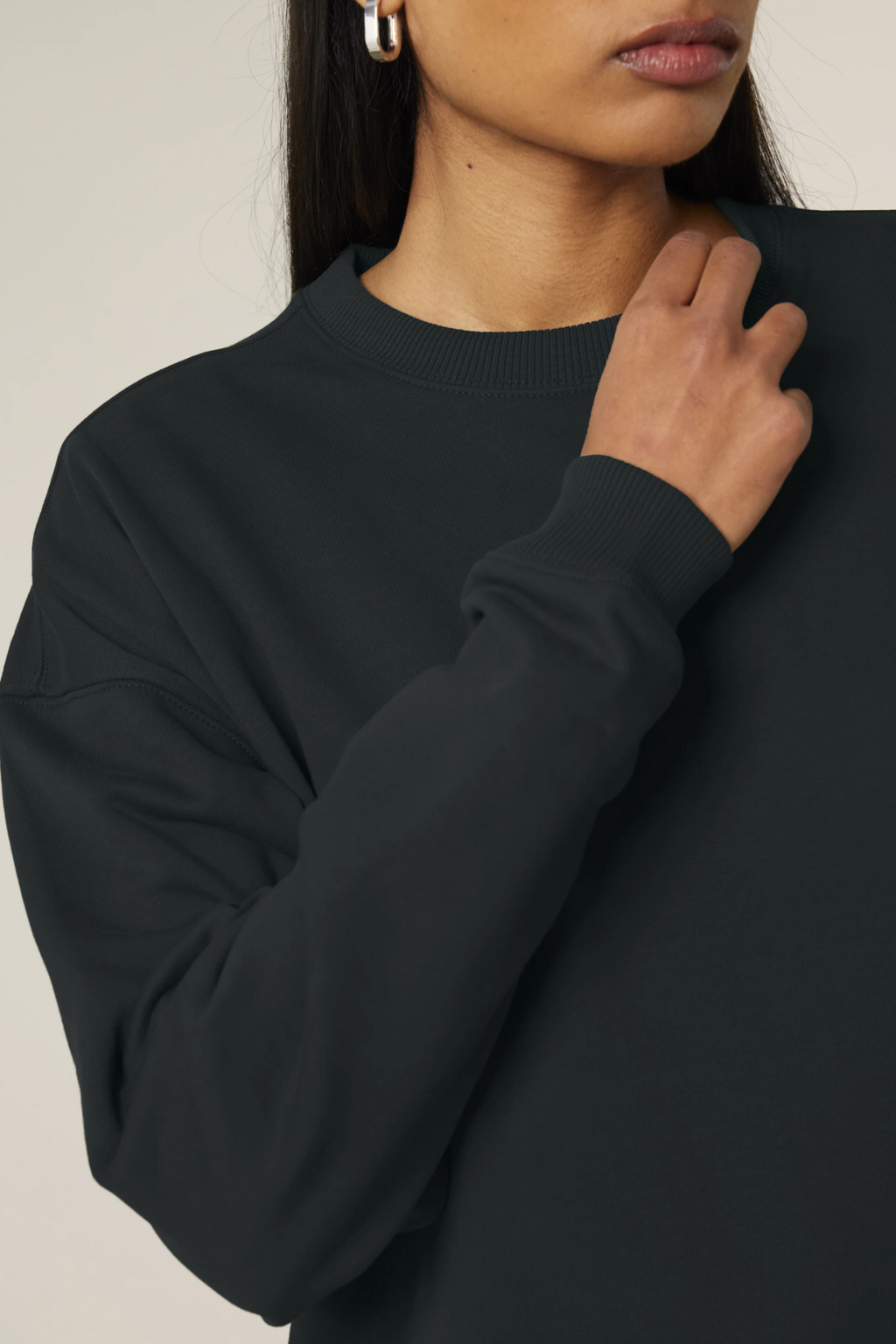 White Label Stick Oversize-Rundhals-Sweatshirt