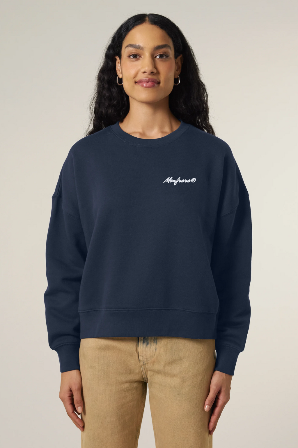 White Label Stick Damen-Rundhals-Sweatshirt