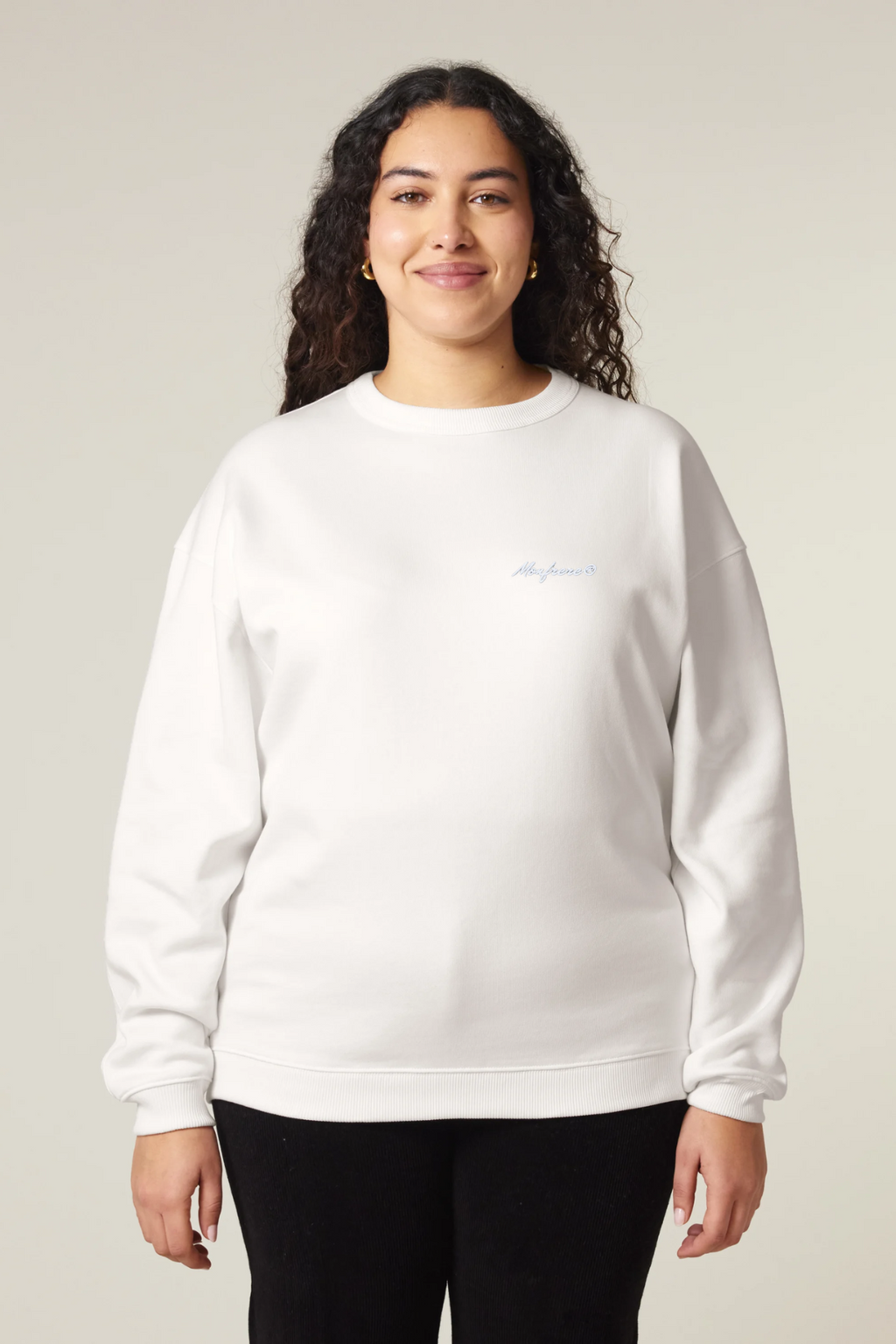 White Label Stick Oversize Damen Crewneck Sweatshirt