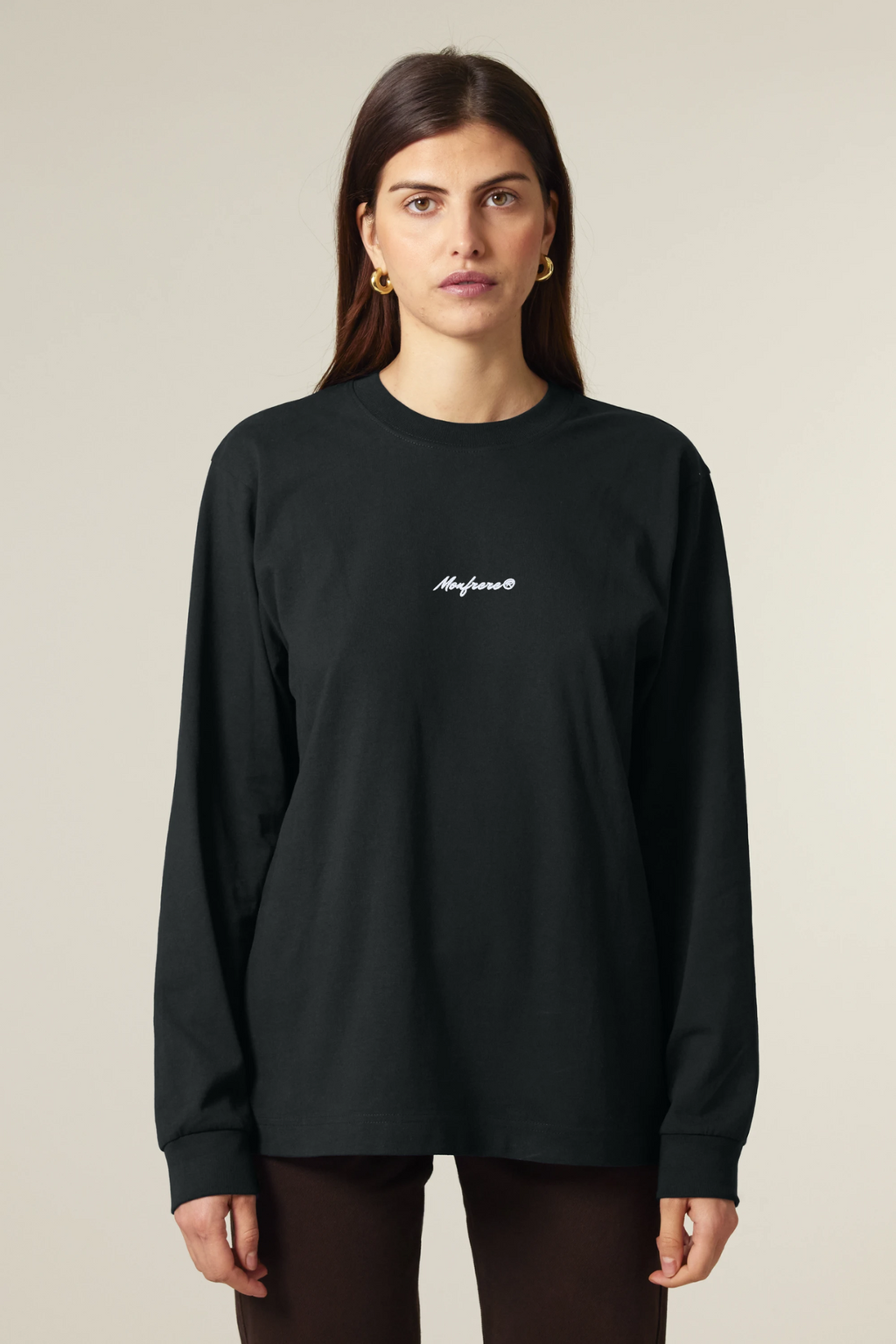 White Label Stick Unisex-Heavy-Weight-Langarmshirt