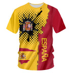 Digital Printing Couple Sports T-shirt American Football Short Sleeve