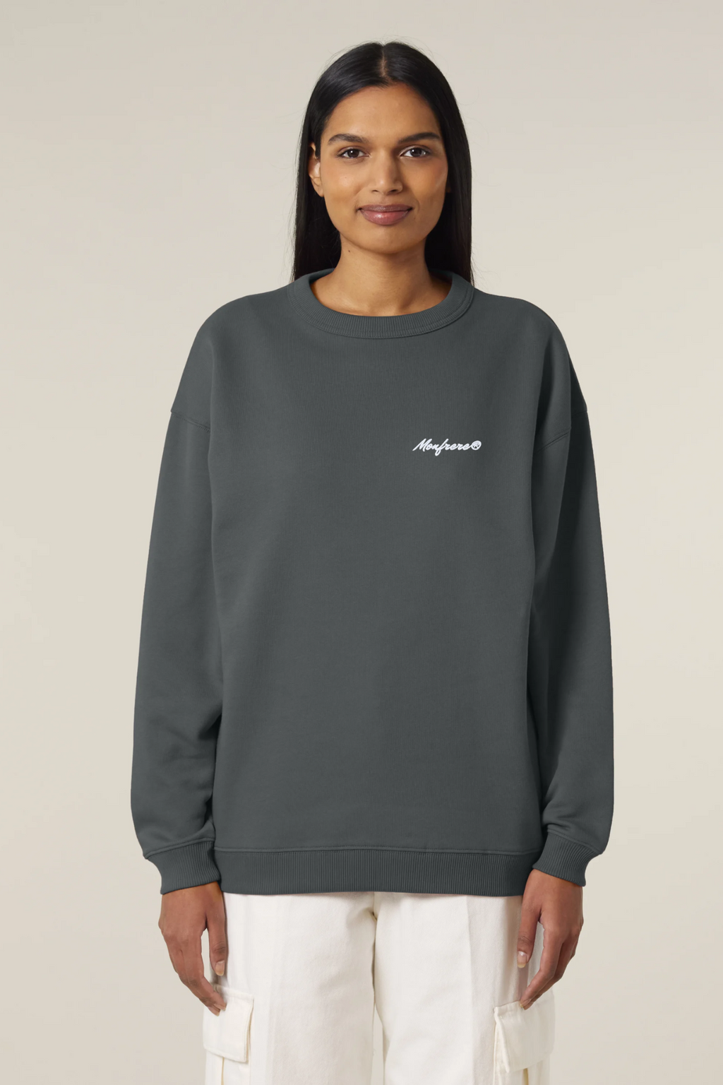 White Label Stick Oversize Damen Crewneck Sweatshirt