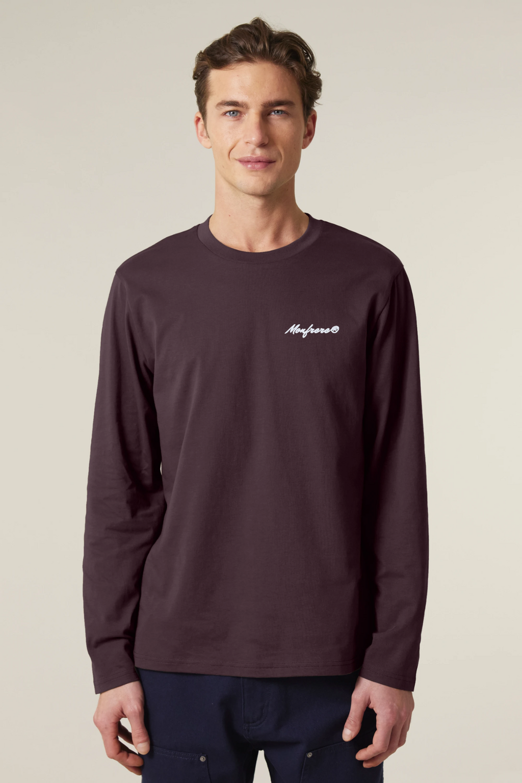 White Label Stick Unisex-Langarmshirt