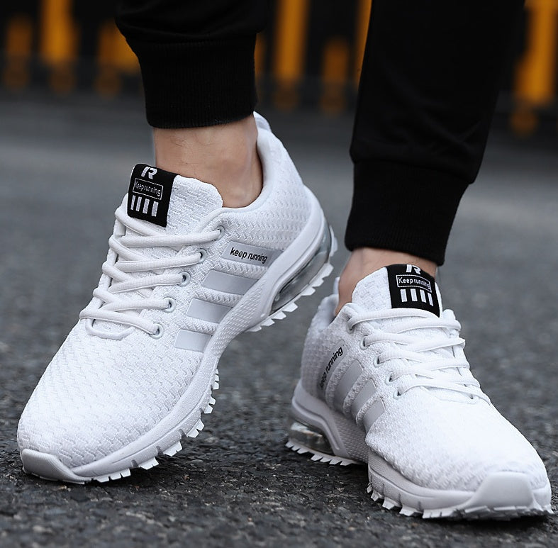 Chaussures de sport couple best-seller Chaussures de course respirantes en mesh pour hommes et femmes en extérieur Chaussures de sport de fitness et de jogging