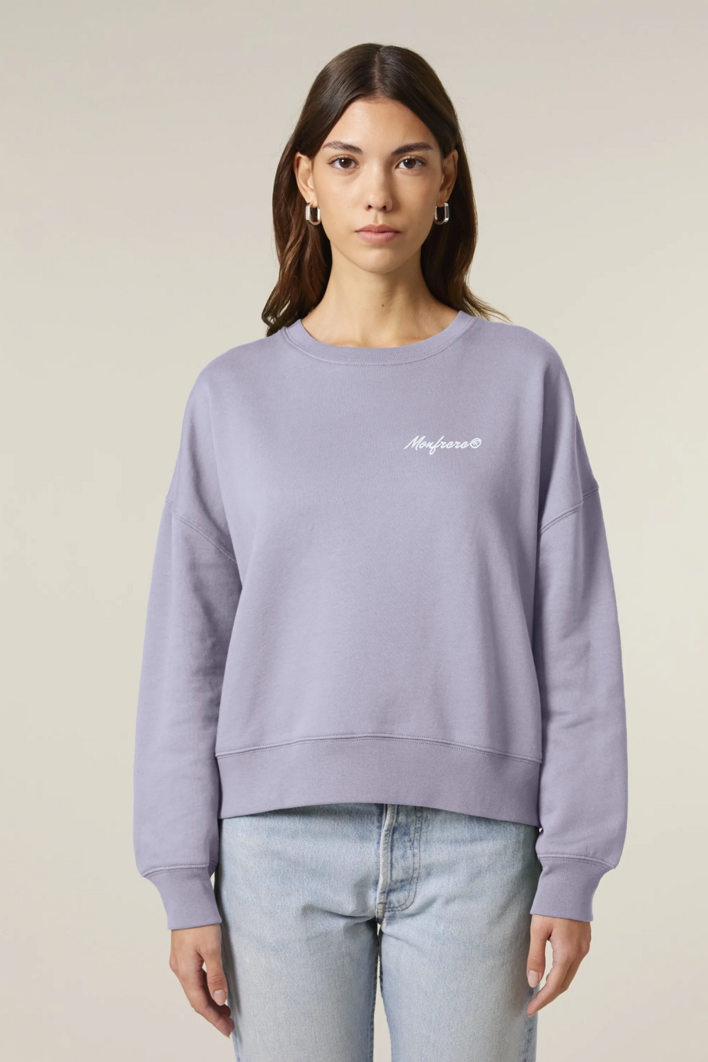 White Label Stick Damen-Rundhals-Sweatshirt