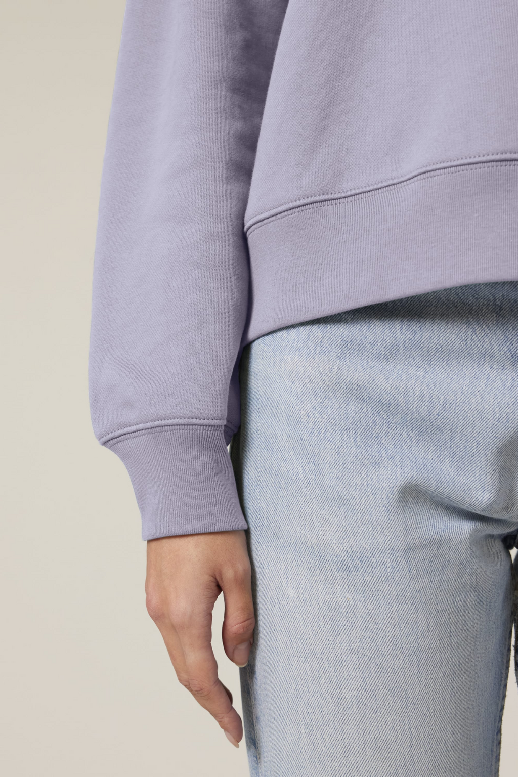 White Label Stick Damen-Rundhals-Sweatshirt
