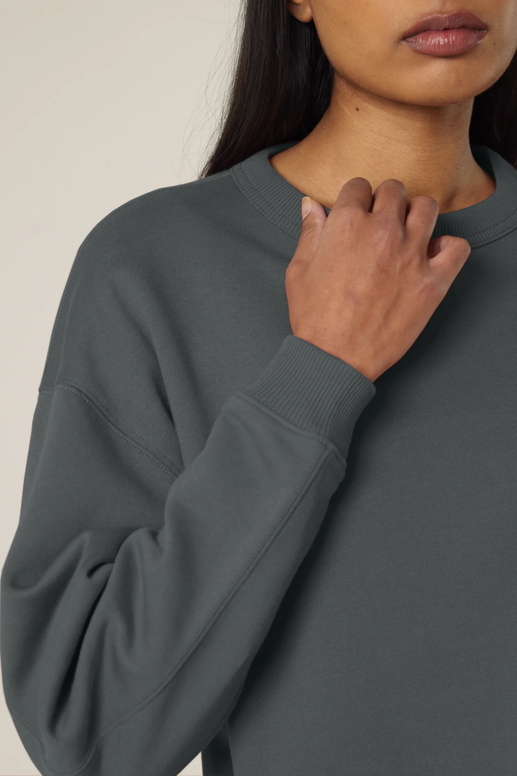 White Label Stick Oversize Damen Crewneck Sweatshirt