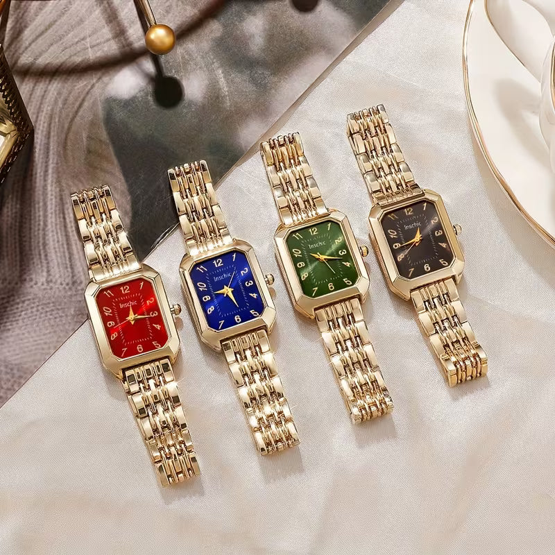 Vintage-Damenuhr, elegante Uhr, Armbanduhr für Damen, klassische Uhr, Damenuhren