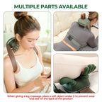 Bionischer Finger-Nacken- und Schultermassager, kabelloser zervikaler Trapezius-Knet-Massageschal mit bürstenlosem Motor