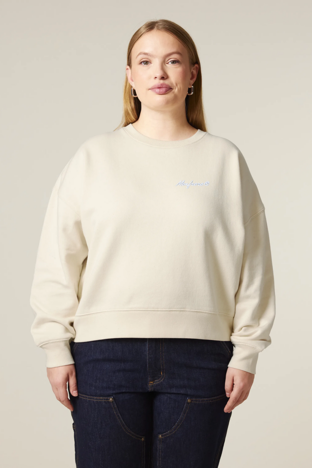 White Label Stick Damen-Rundhals-Sweatshirt
