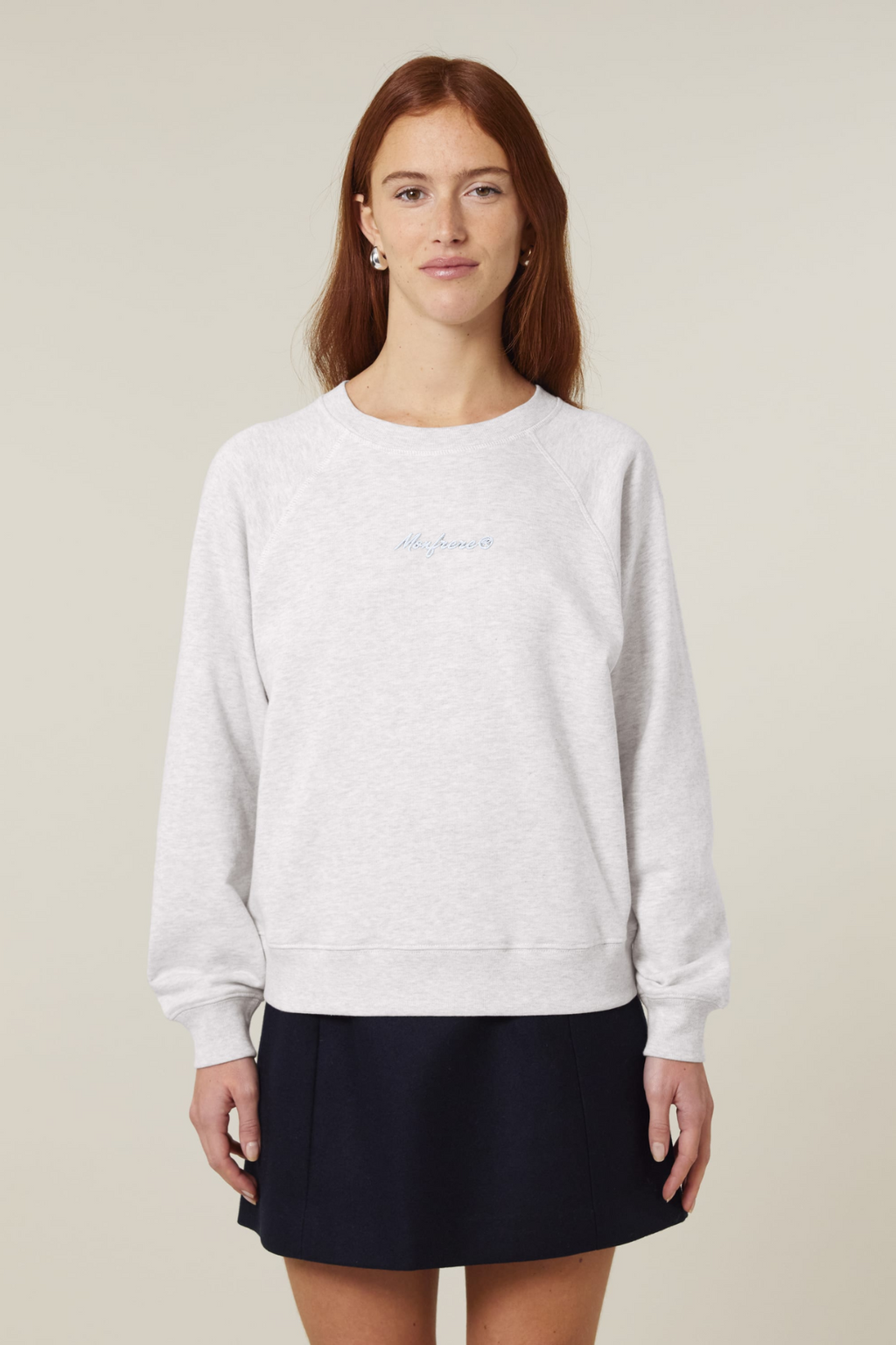 White Label Damen-Raglan-Sweatshirt mit Stickerei