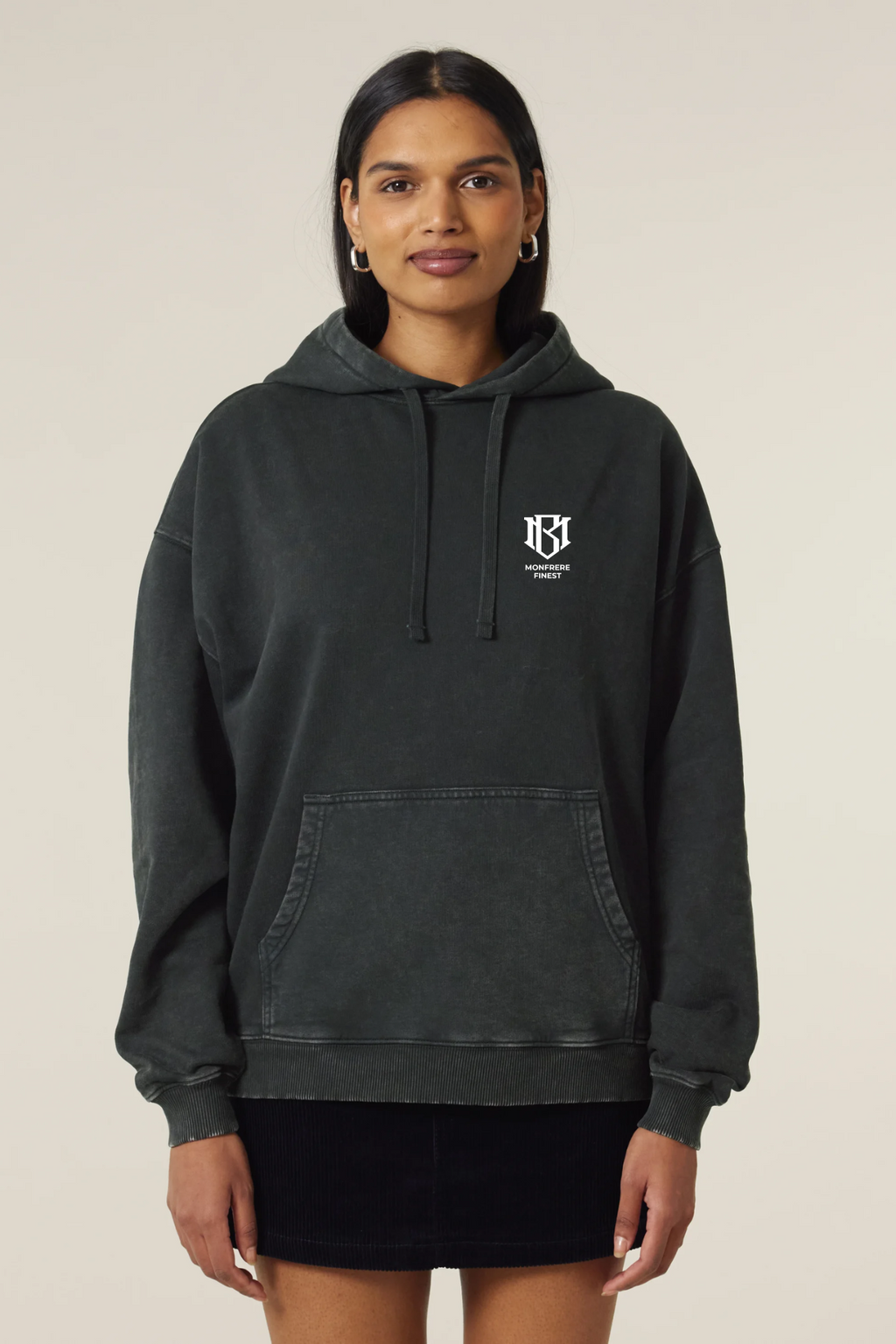 MONFRERE FINE Oversize Garment-Dyed-Hoodie-Sweatshirt