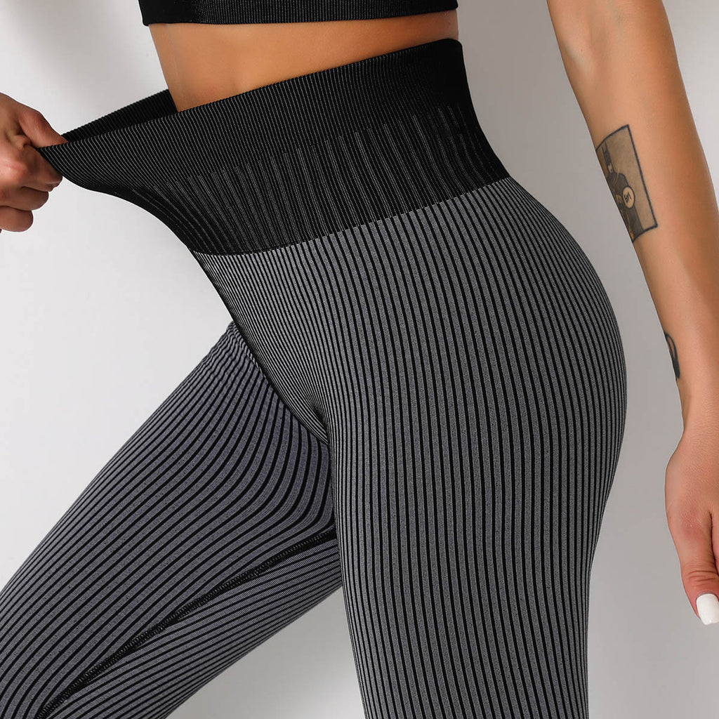Legging de hanche sans couture taille haute à la mode