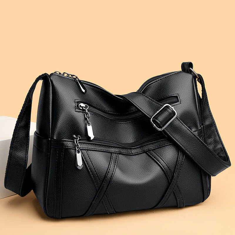Nouveau Sac à bandoulière polyvalent multicouche grande capacité