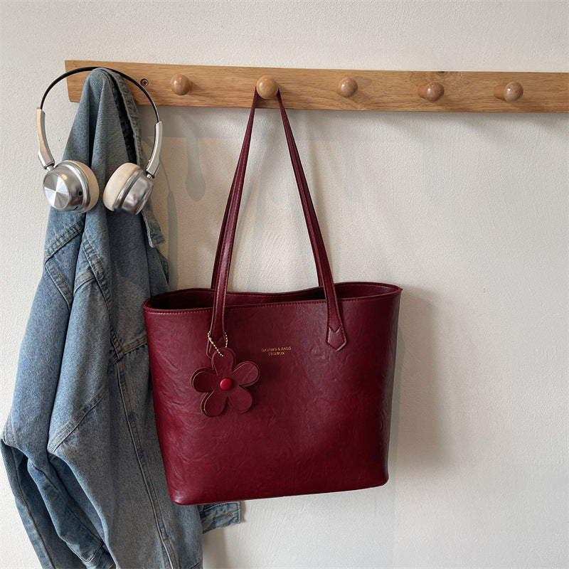 Sac à bandoulière, cabas structuré, sac à main simple pour femme