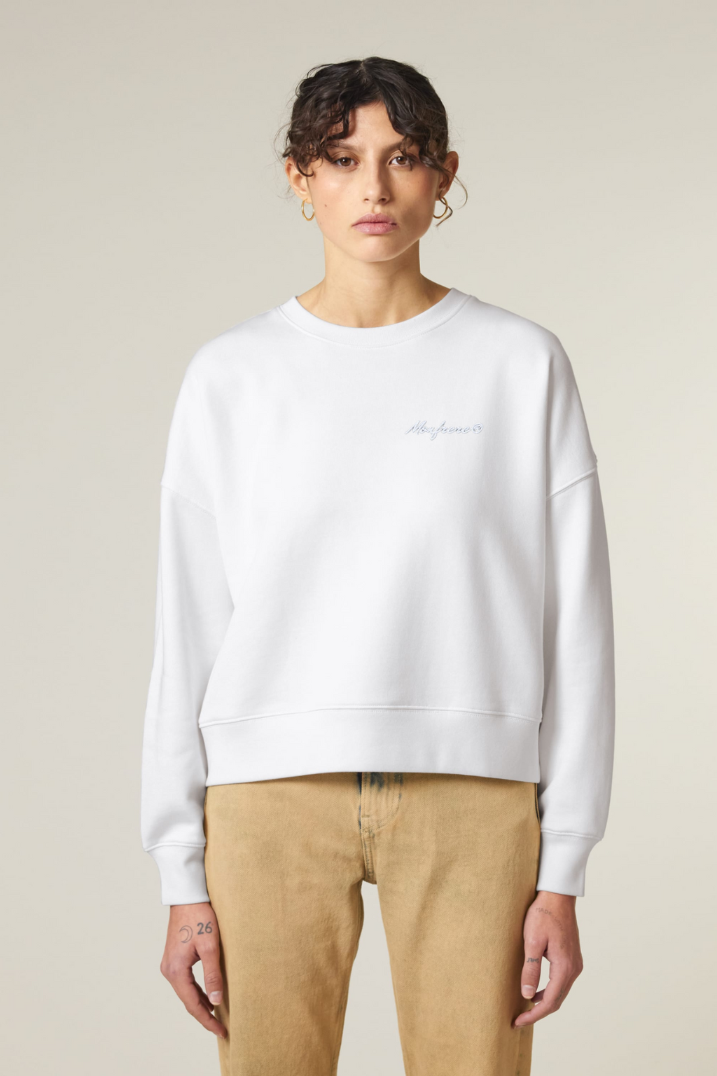 White Label Stick Damen-Rundhals-Sweatshirt