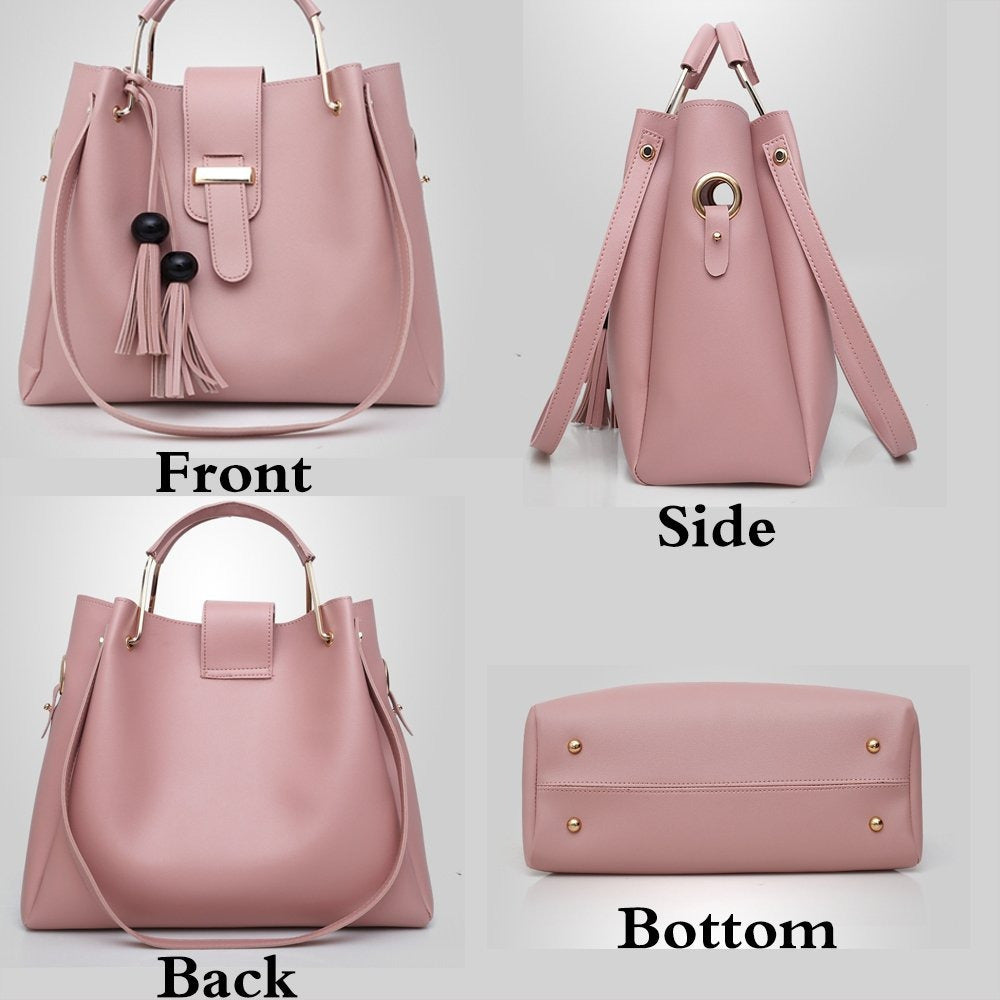 Sac à main et sac à main pour femme, lot de 3, sac à bandoulière, fourre-tout, pochette, sac à anse, sac à bandoulière