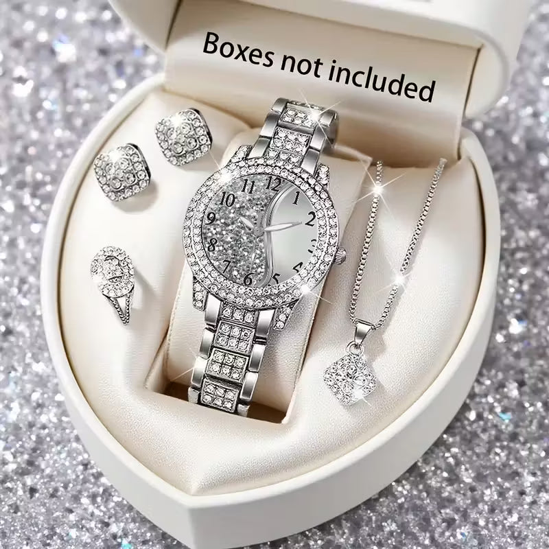 Luxuriöses Design, modische und stilvolle Quarzuhr mit Display