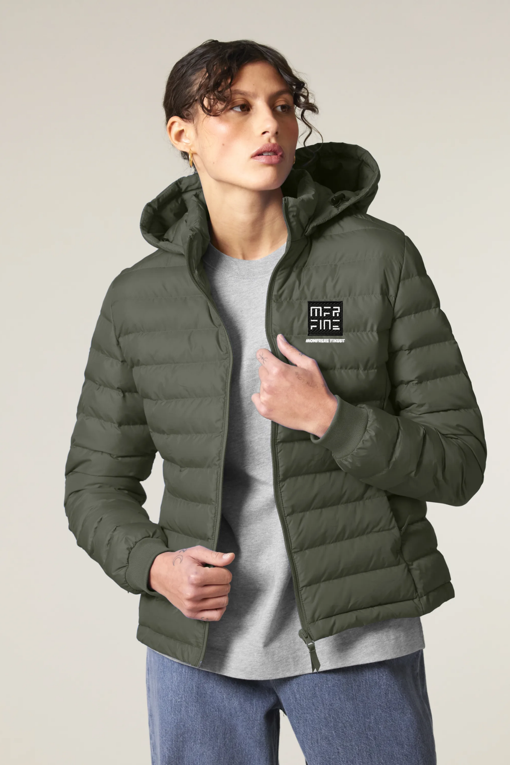 MFR FINEST Wattierte Steppjacke für Damen