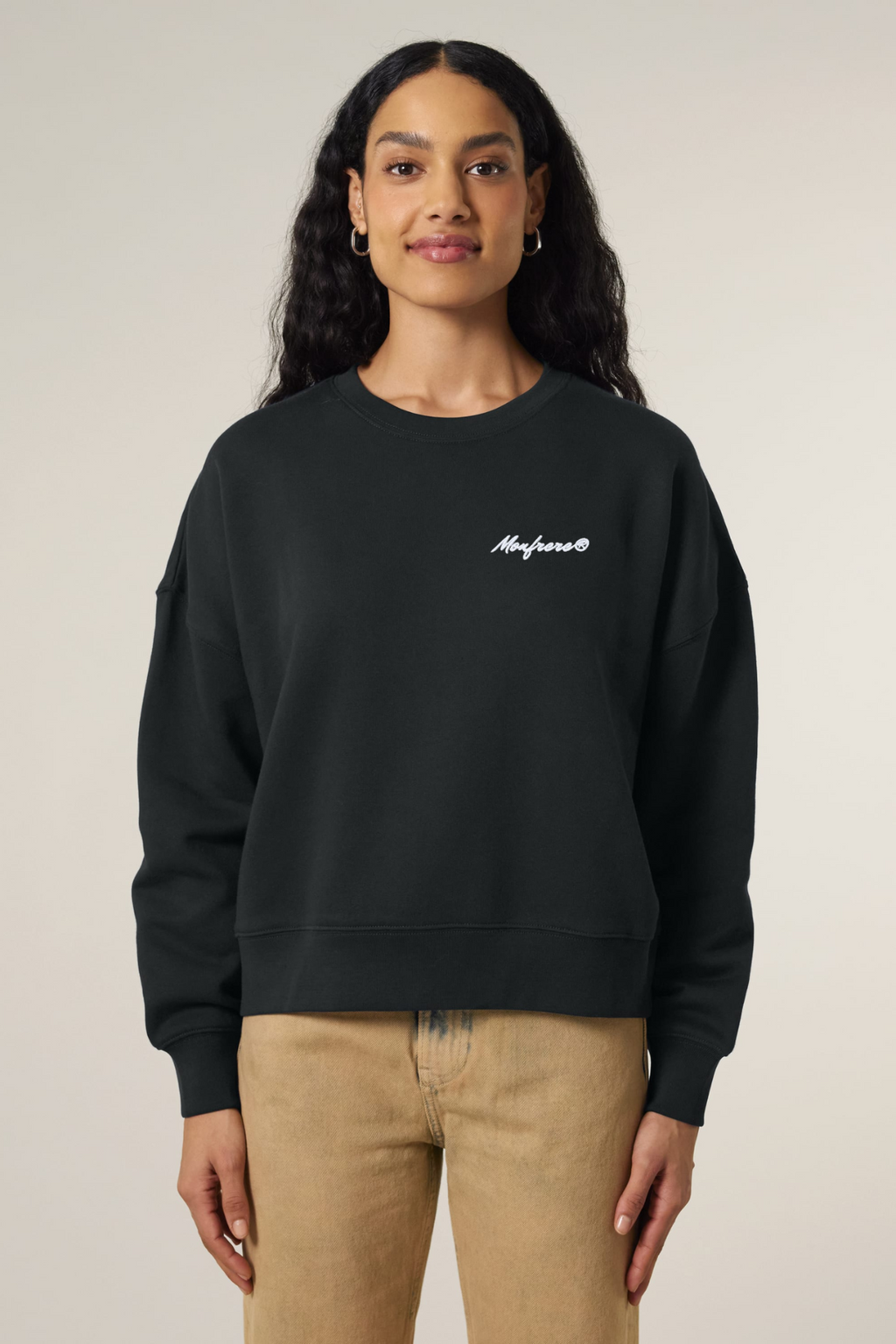 White Label Stick Damen-Rundhals-Sweatshirt