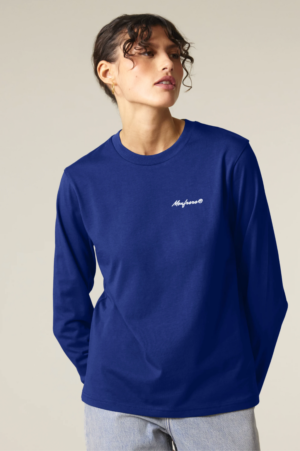 White Label Stick Unisex-Langarmshirt
