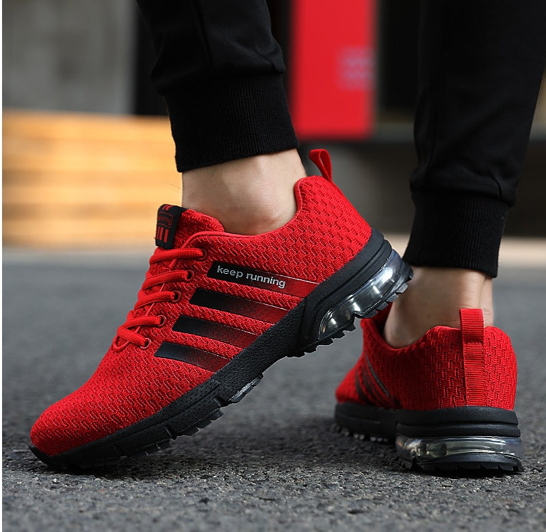 Chaussures de sport couple best-seller Chaussures de course respirantes en mesh pour hommes et femmes en extérieur Chaussures de sport de fitness et de jogging
