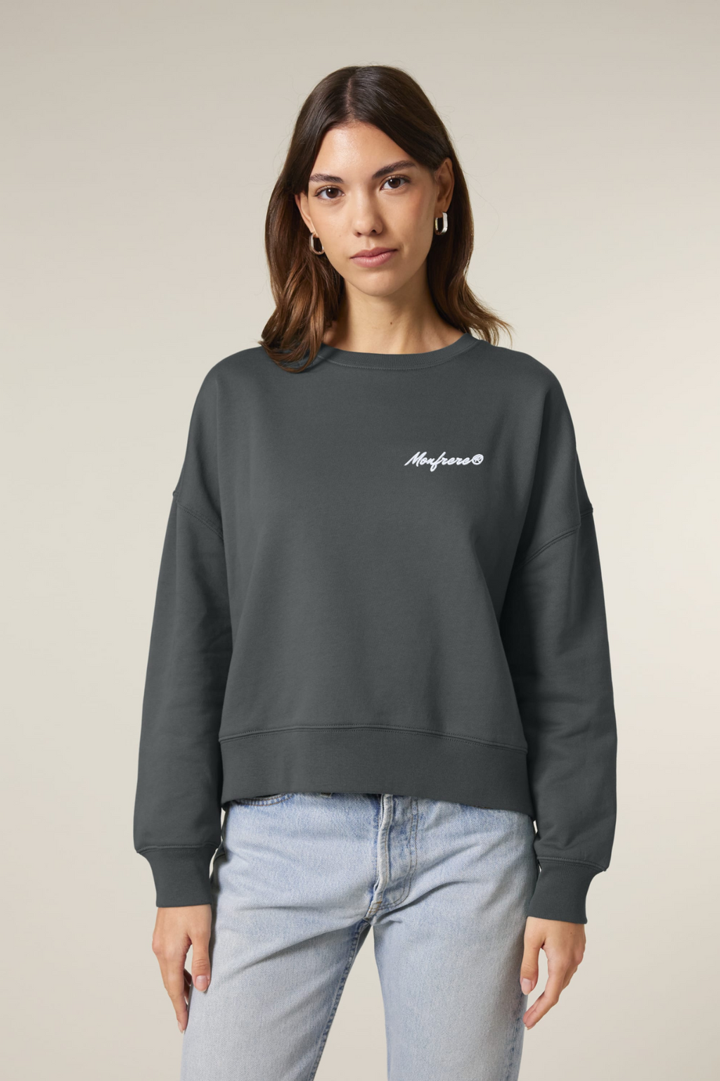 White Label Stick Damen-Rundhals-Sweatshirt