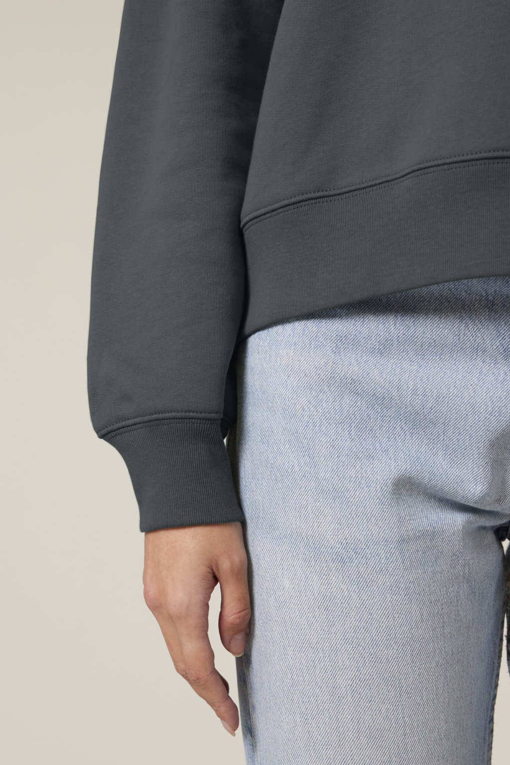 White Label Stick Damen-Rundhals-Sweatshirt