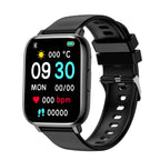 Bluetooth Smartwatch - Anrufe, Herzfrequenz- & Blutdruckmessung, Damen