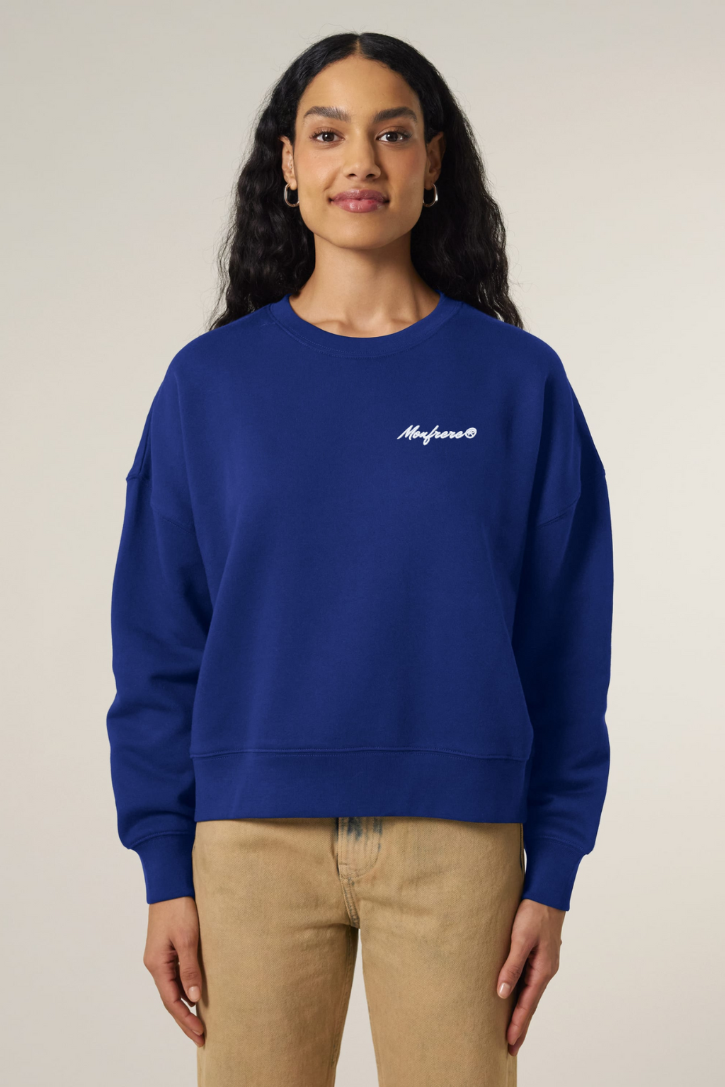 White Label Stick Damen-Rundhals-Sweatshirt