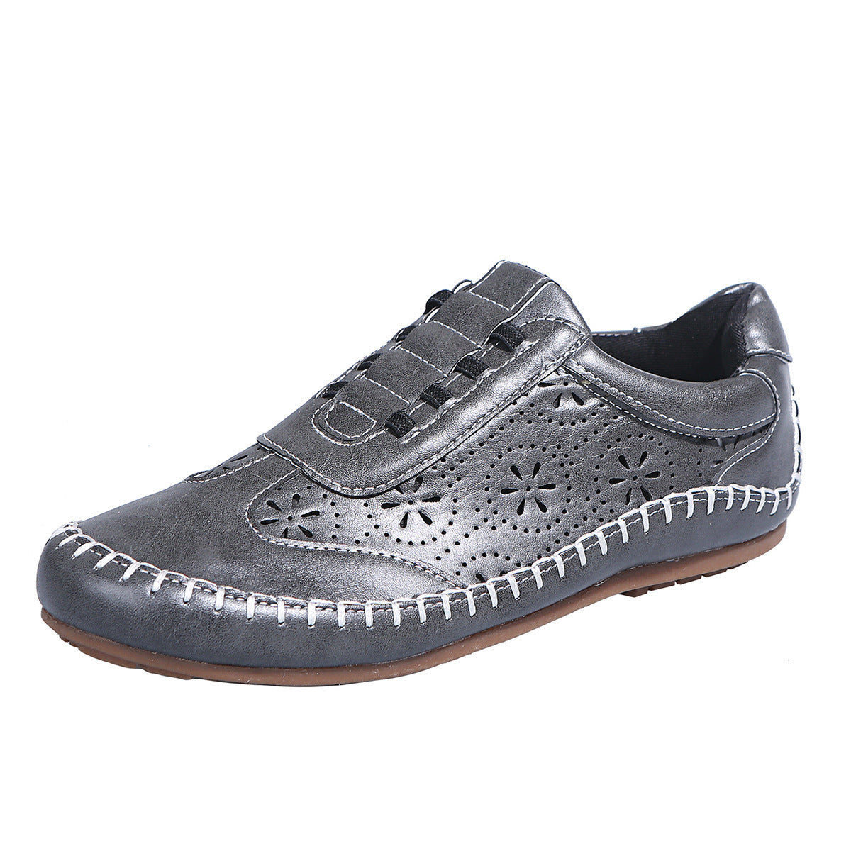 Damen Freizeitschuhe mit runder Zehenpartie und weicher Sohle