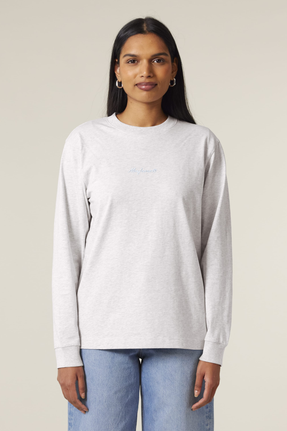 White Label Stick Unisex-Heavy-Weight-Langarmshirt