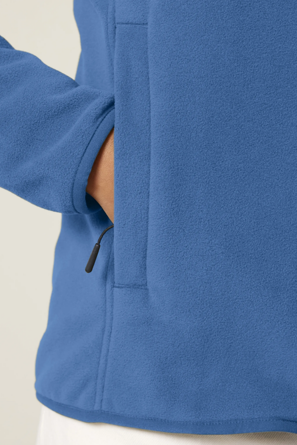 White Label Damen-Fleecejacke mit Stickerei