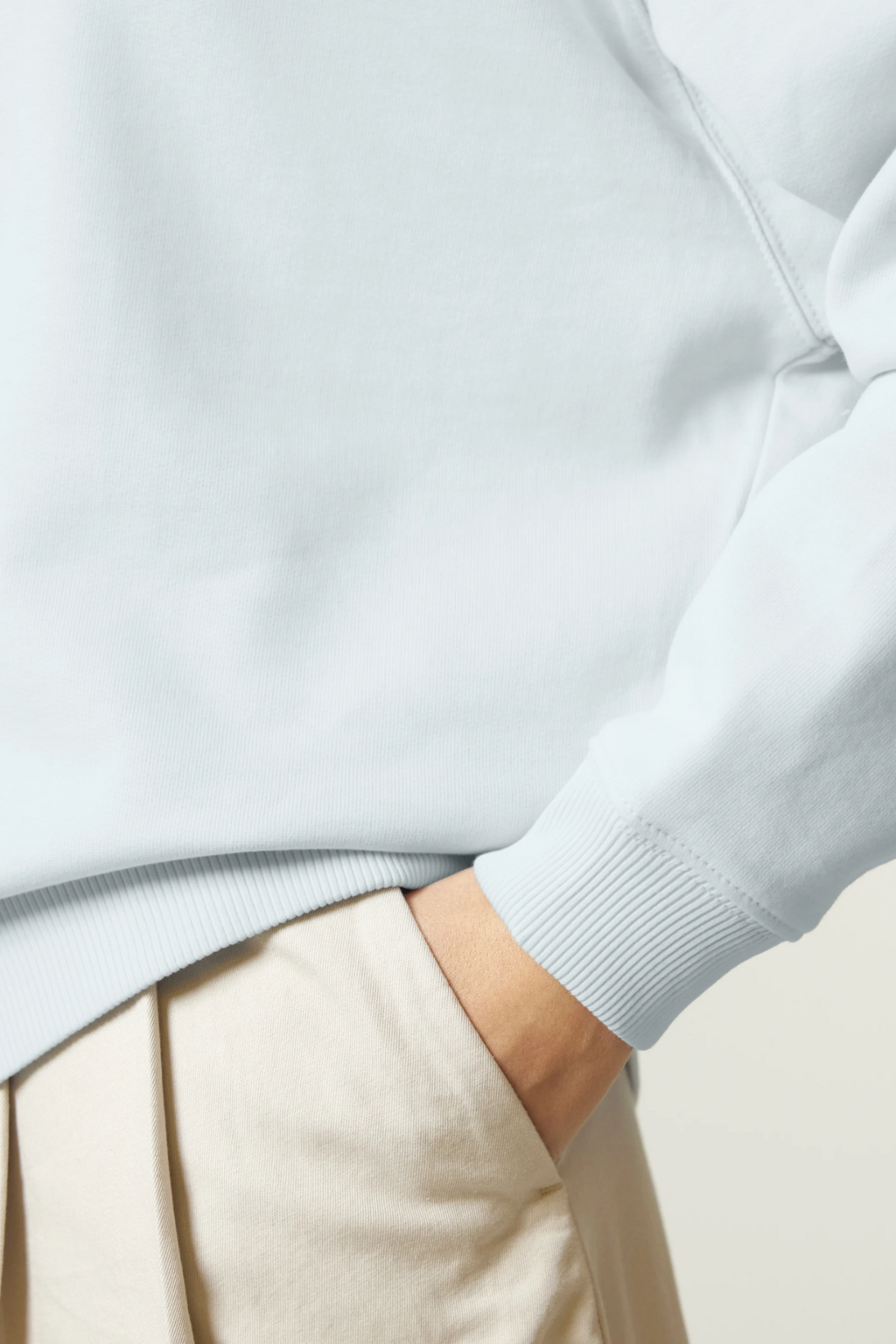 White Label Stick Oversize-Rundhals-Sweatshirt