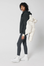White Label Stick Unisex Oversized Steppjacke