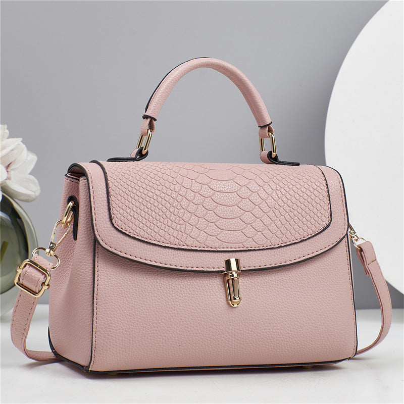 Sac bandoulière tendance de grande capacité pour femme