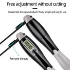 Cordless Skipping Rope  Ropes Smart Screen With Weighted For Sports Fitness