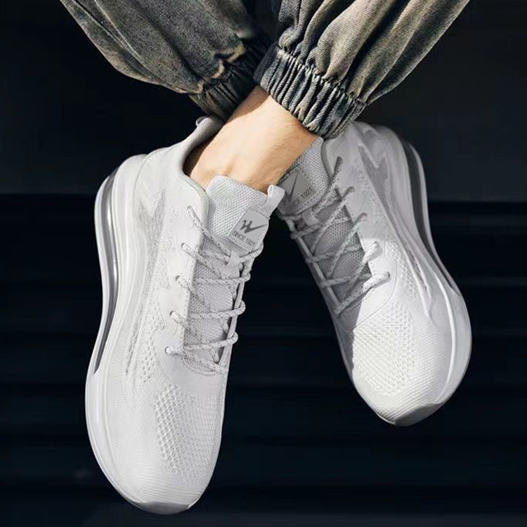 Chaussures à enfiler en maille pour hommes, baskets de sport avec coussin d'air, rehaussantes, mode, décontractées